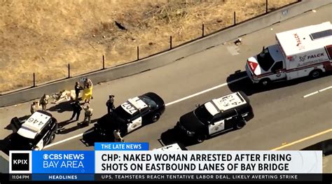 naked woman shooting on highway|Naked woman gets out of car, opens fire on Bay Bridge during。